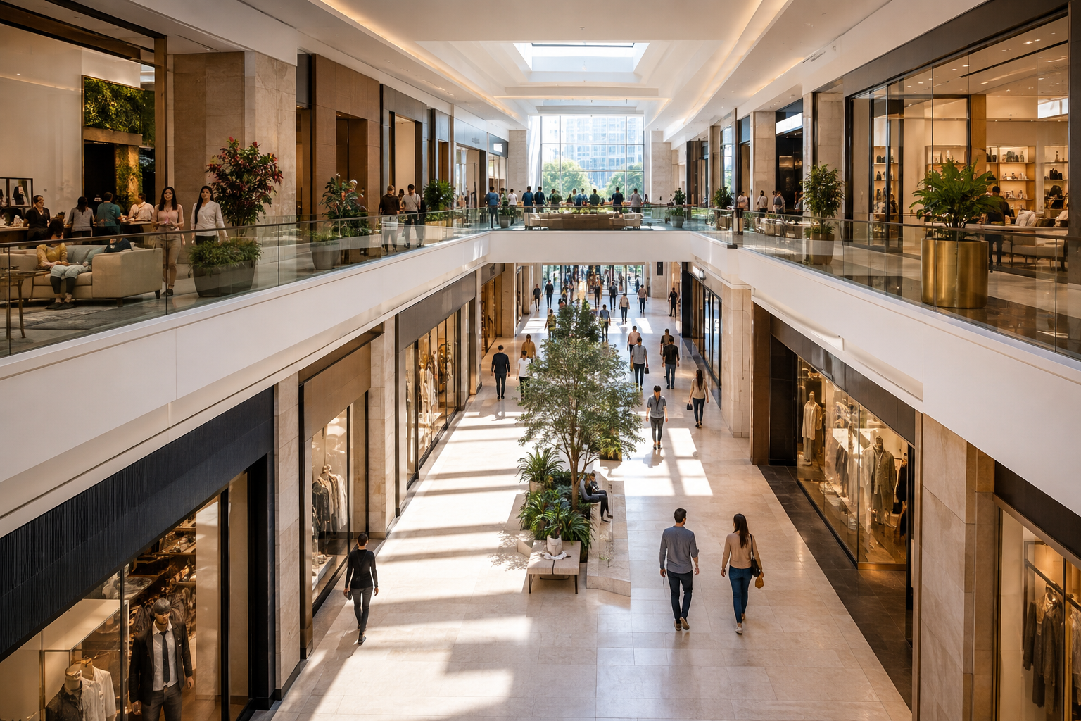 Temporary AI visual representing Deerbrook Mall