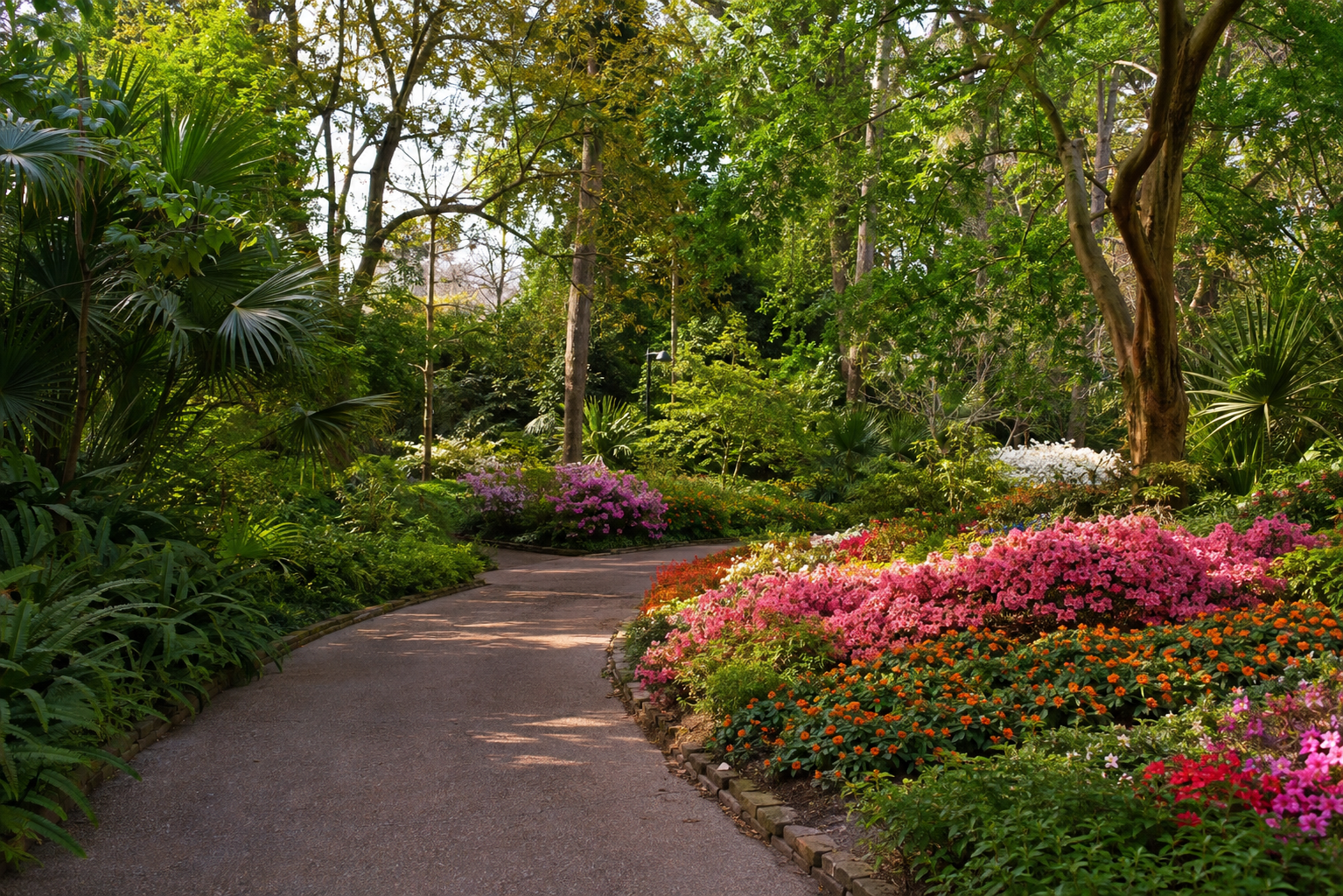 Temporary AI visual representing Mercer Botanic Gardens